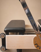 Footbar regolabile del Reformer Pilates, con più posizioni per ogni corporatura